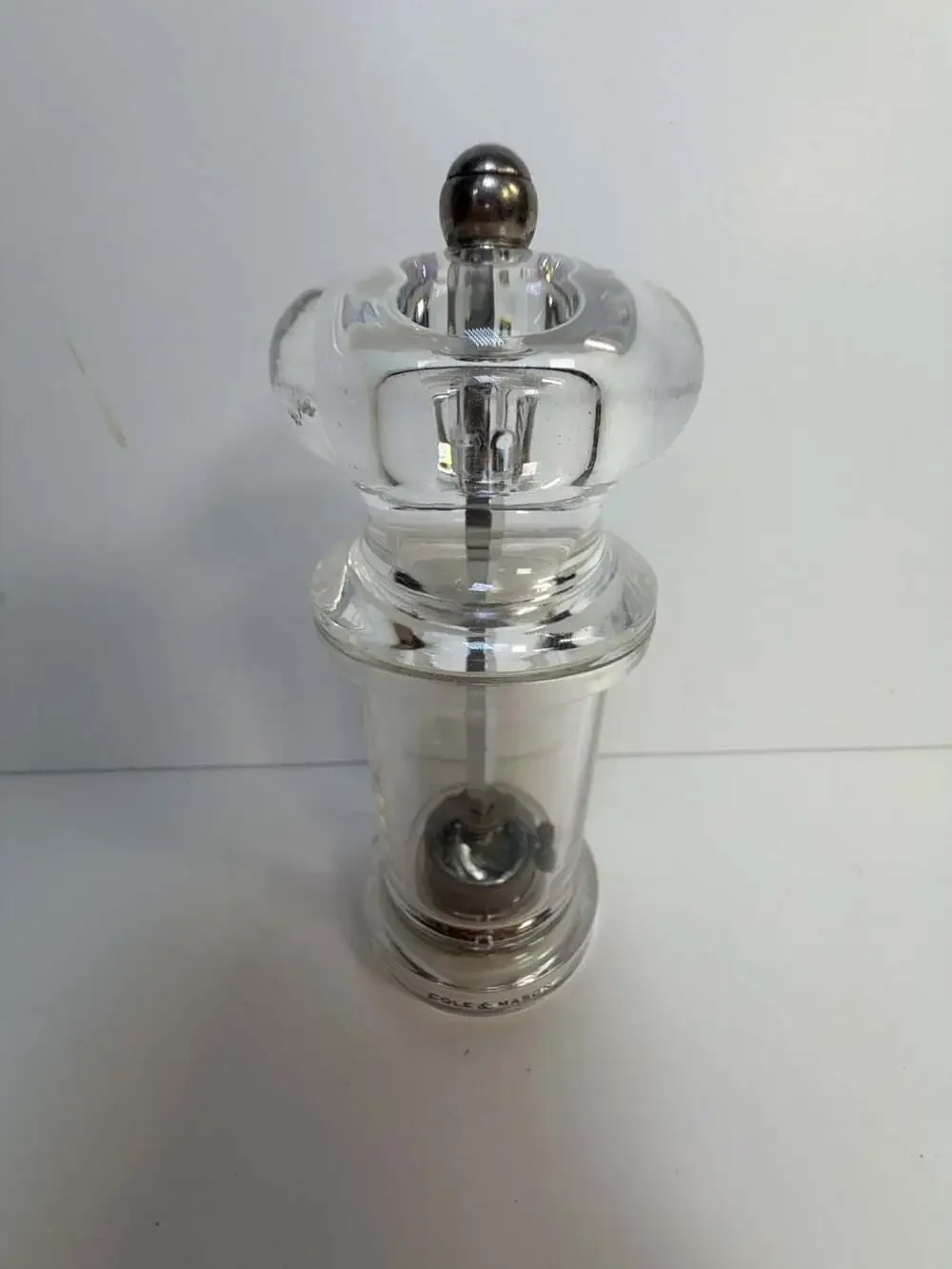 Cole & Mason England 5.5-inch Acrylic Pepper Grinder